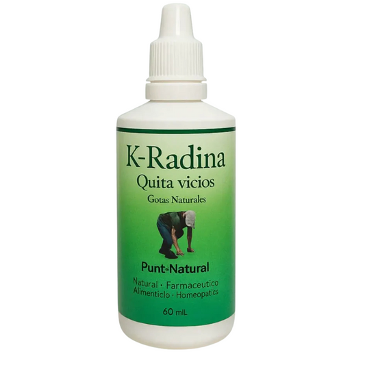 K-RADINA  - Tratamiento Quita-vicio Natural 4 Frascos