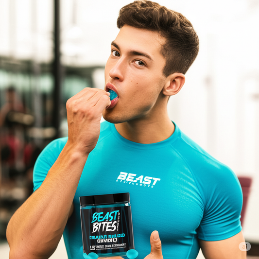 GOMITAS DE CREATINA DE ALTA POTENCIA - BEAST BITES x 120 GOMITAS