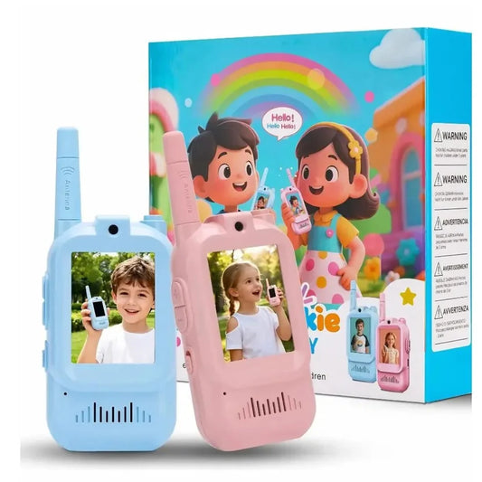 WALKIE TALKIE CON VIDEOLLAMADA PARA NIÑOS SIN WIFI
